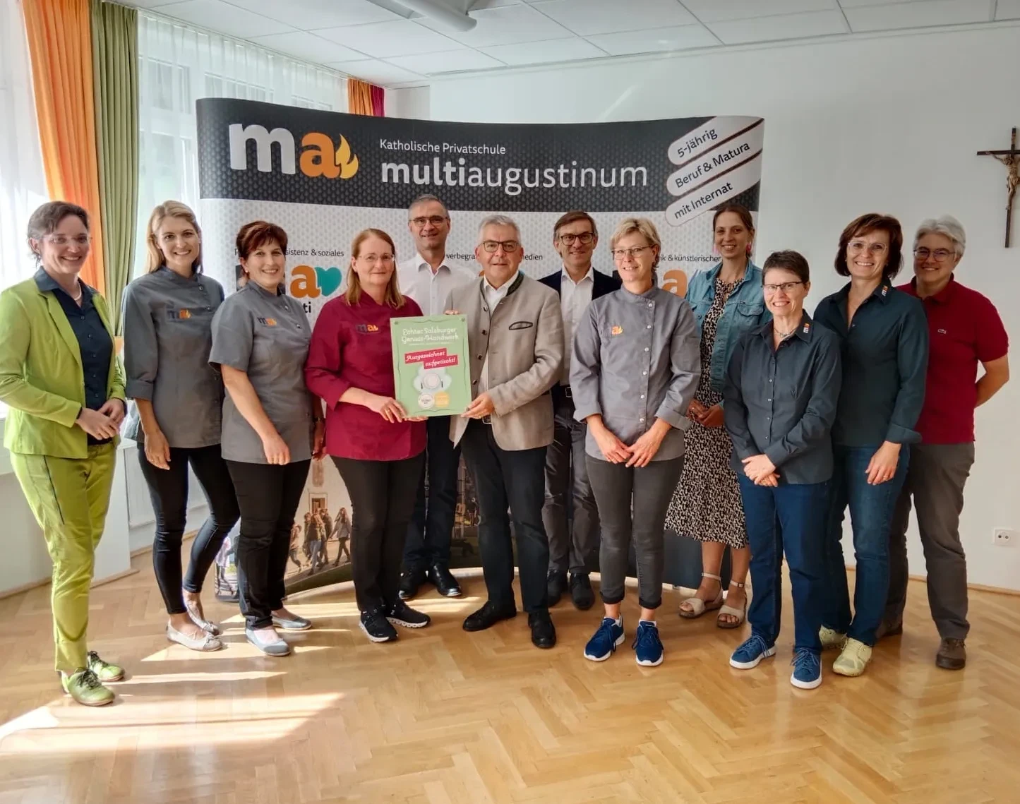 Tafelverleihung multiaugustinum © Salzburger Agrar Marketing Büro Schwaiger 