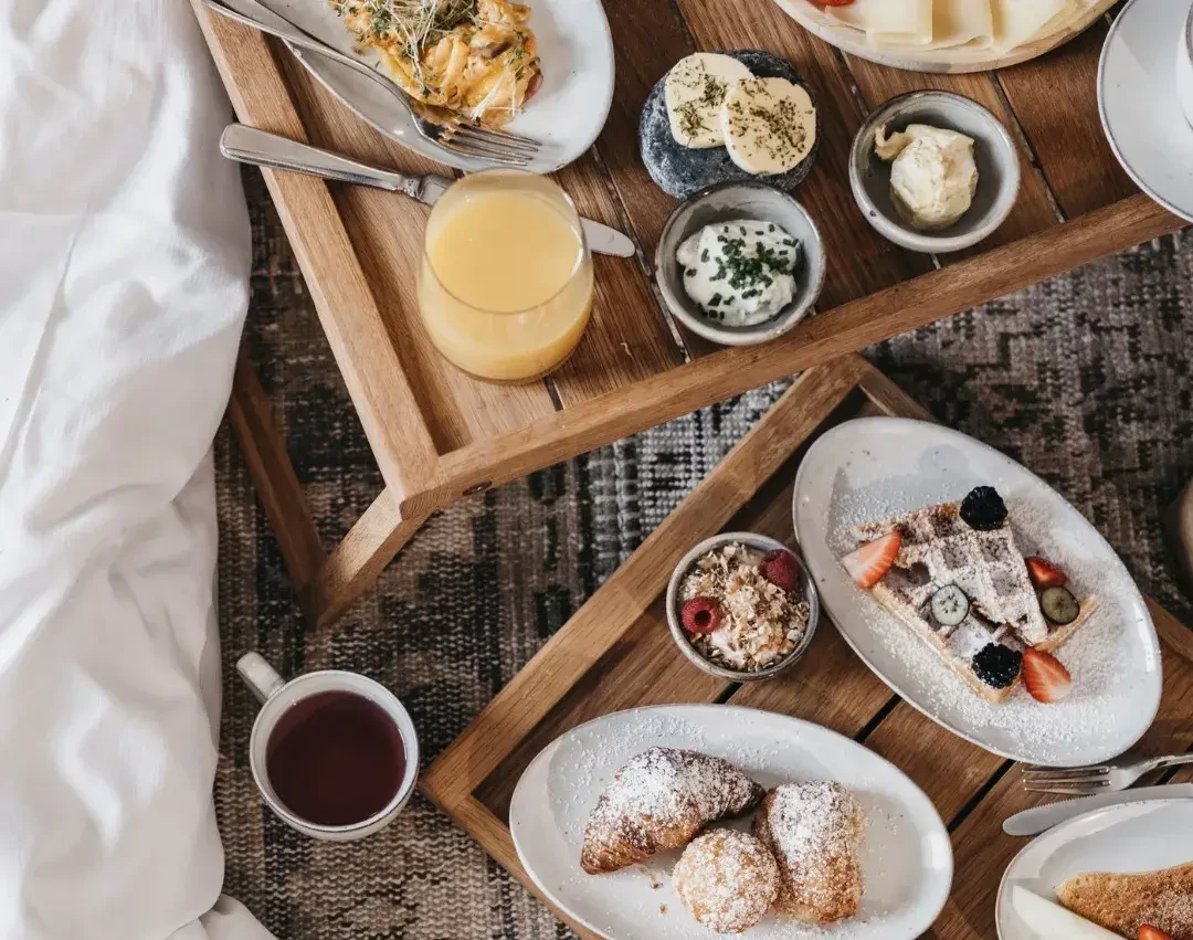 Frühstück im Bett