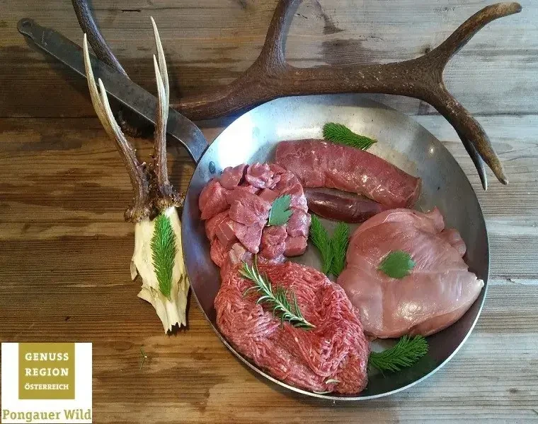 Wildfleisch Genussregion Pongauer Wild