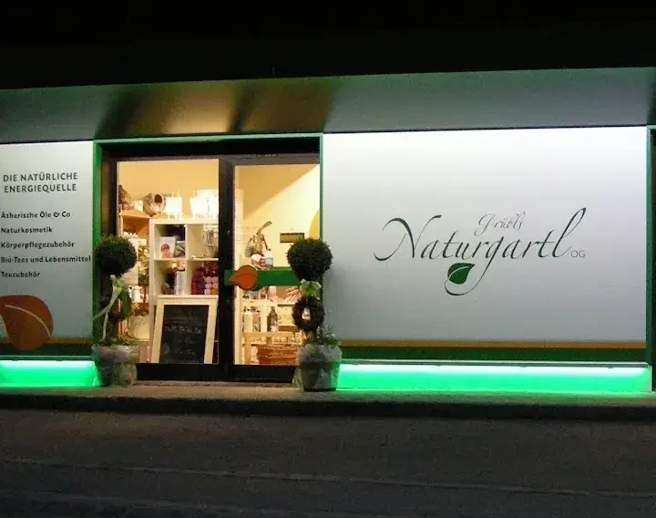 Aussenasicht von Grübls Naturgartl in St. Martin.