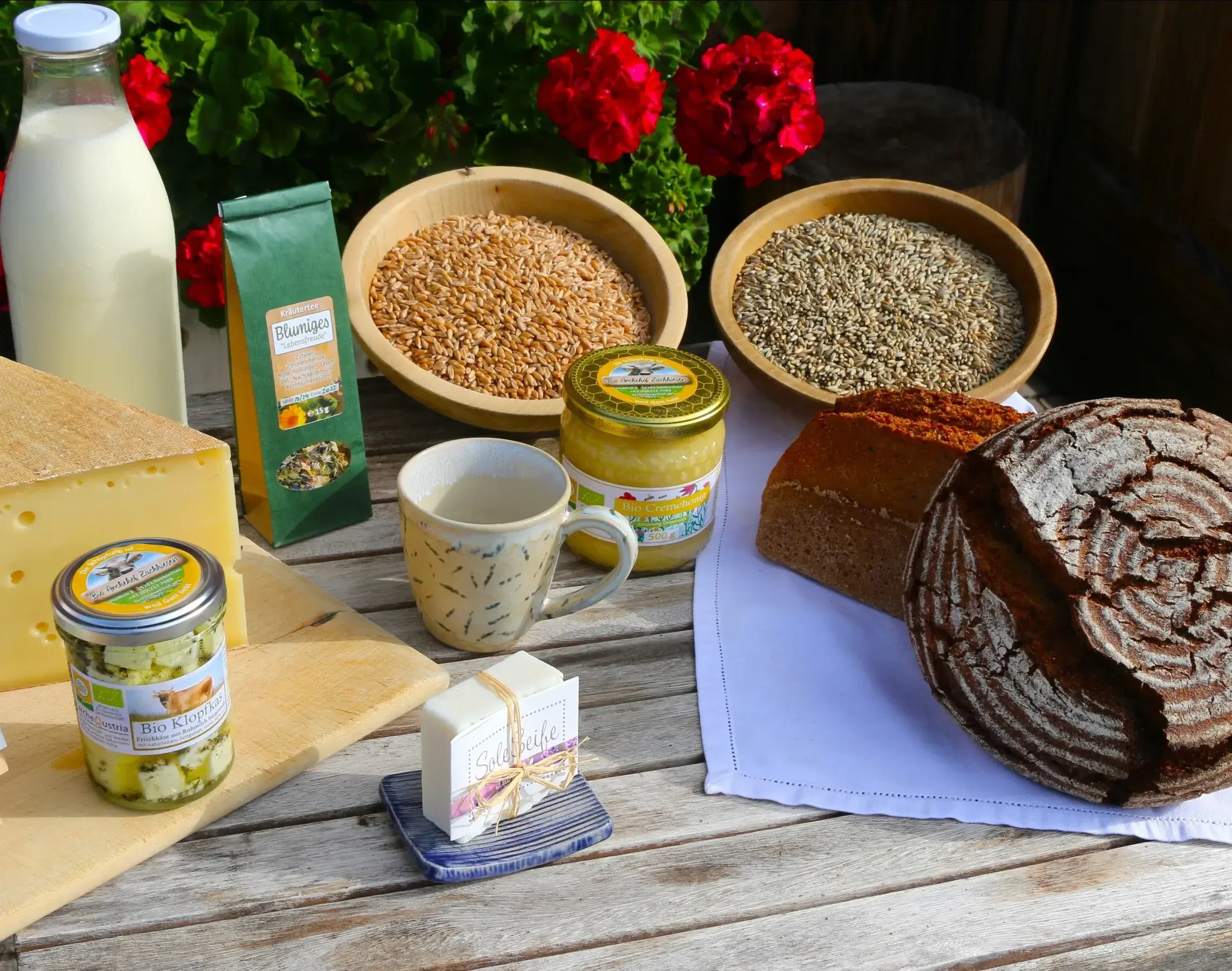 Ladenprodukte Zachhiasenhof Öschlberger