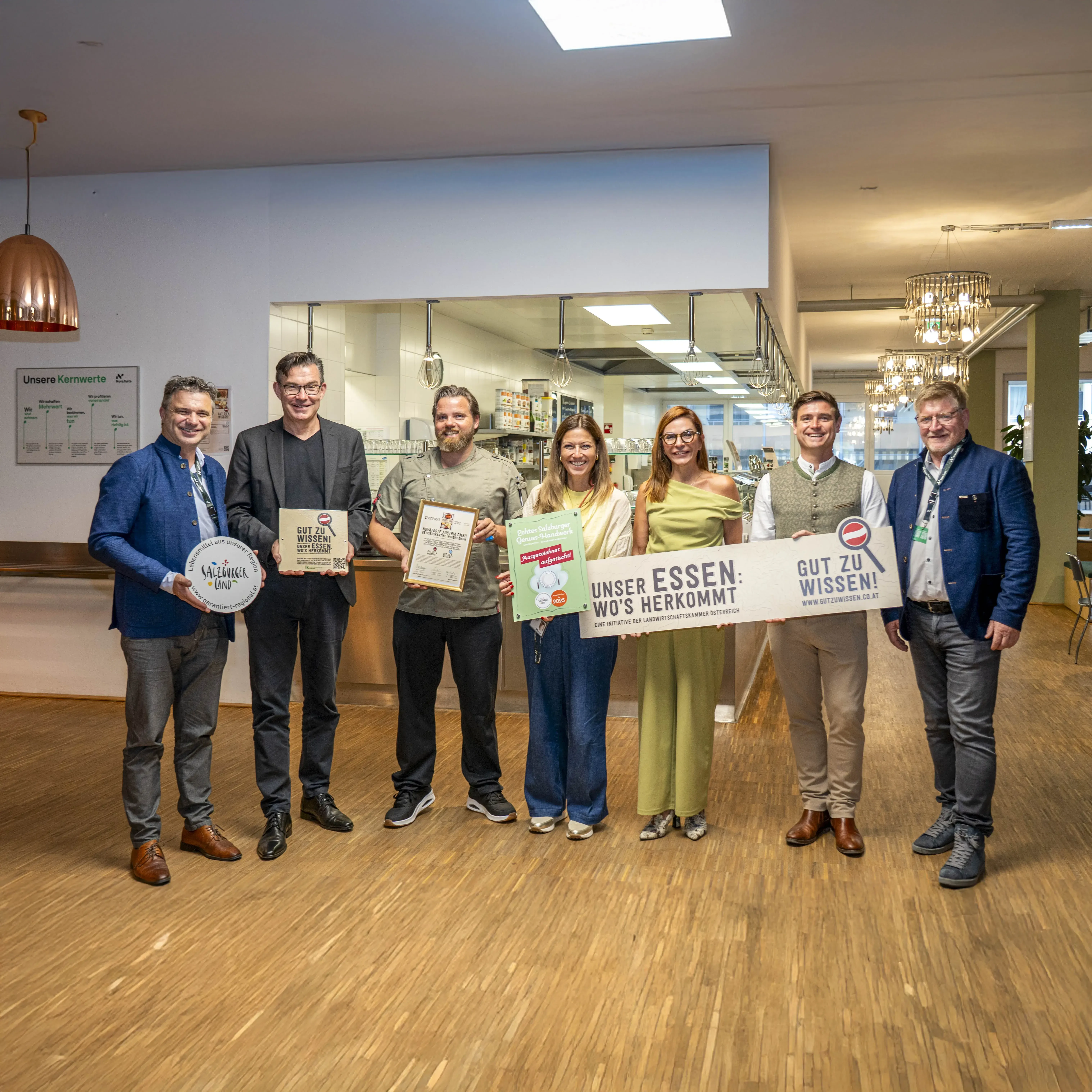 Gut zu Wissen Ausgezeichnet aufgestischt regional Essen bei Wiberg Salzburg für Mitarbeiter Gemeinschaftsverpflegung_2025_14 © LK Djuhic (11)