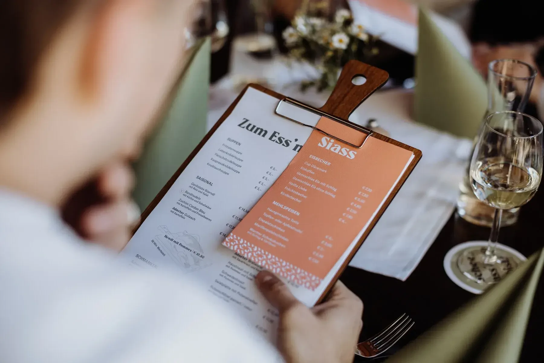 Speisekarte