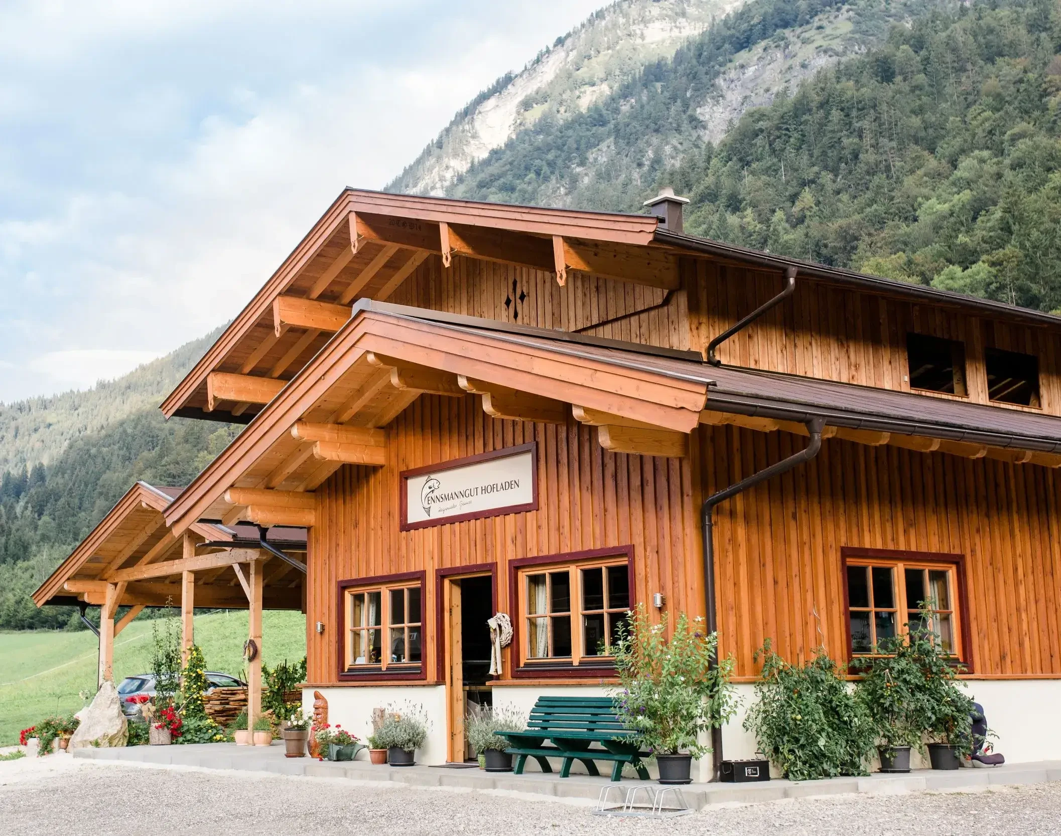 Ennsmangut Hofladen regionaler Genuss in Unken 