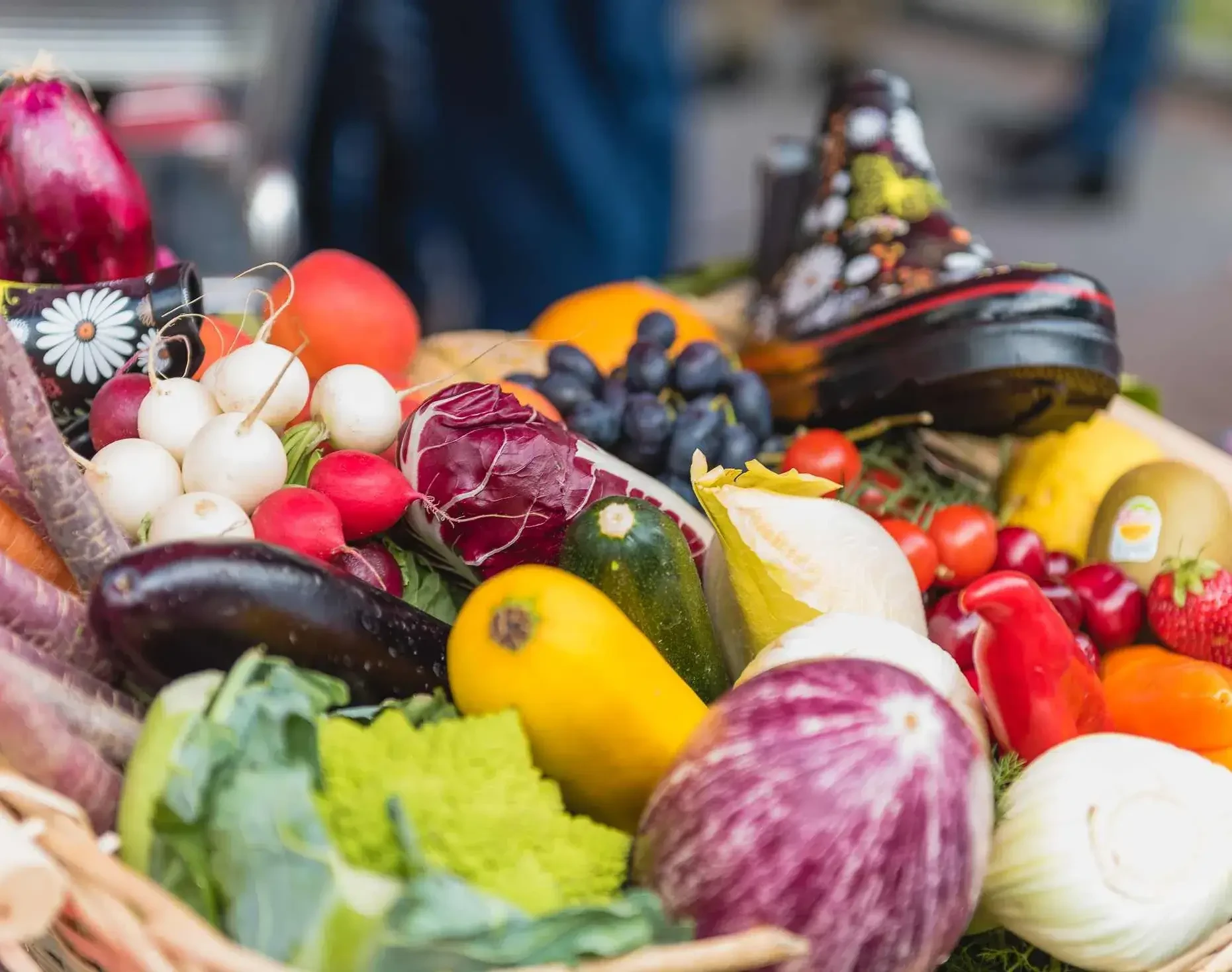 Gemüse regional auf der Schranne in Salzburg kaufen 