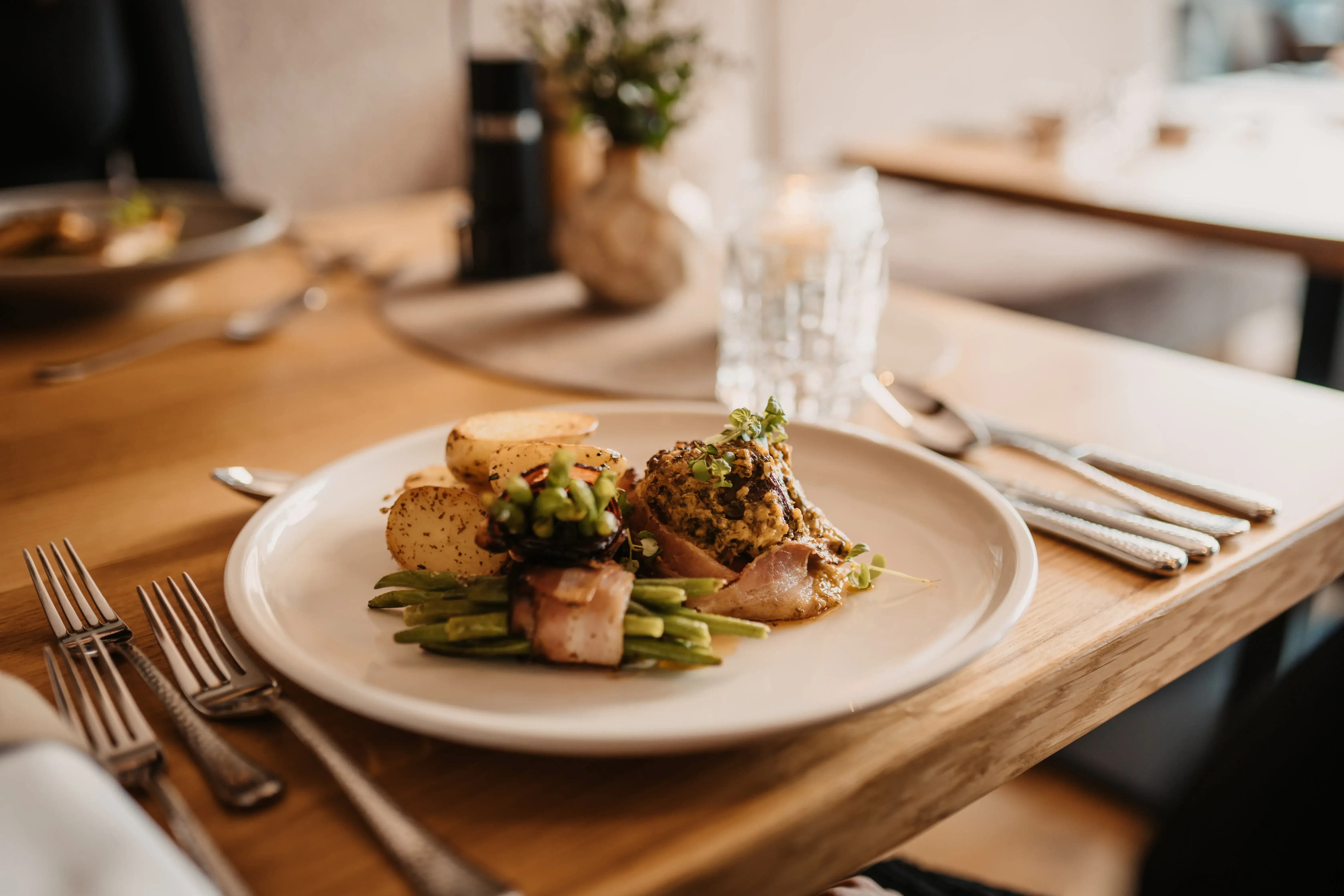 Gericht Essen im Neubergerhof Filzmoos