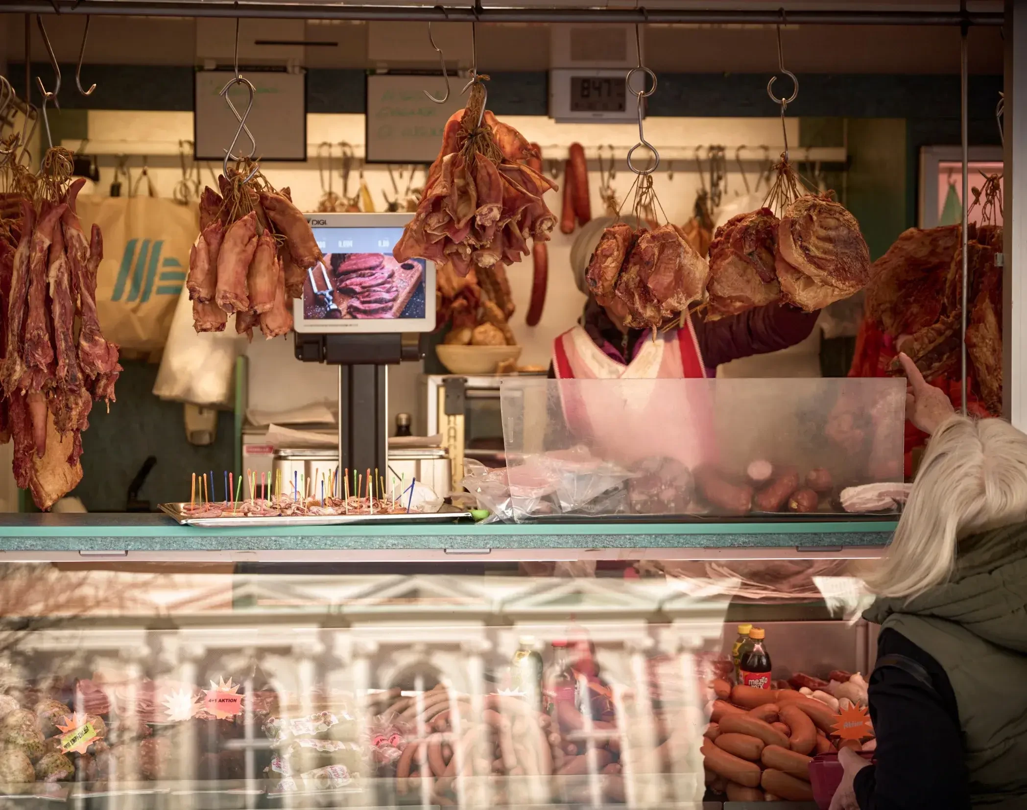 Salzburger Schranne  regionales Fleisch vom Standler