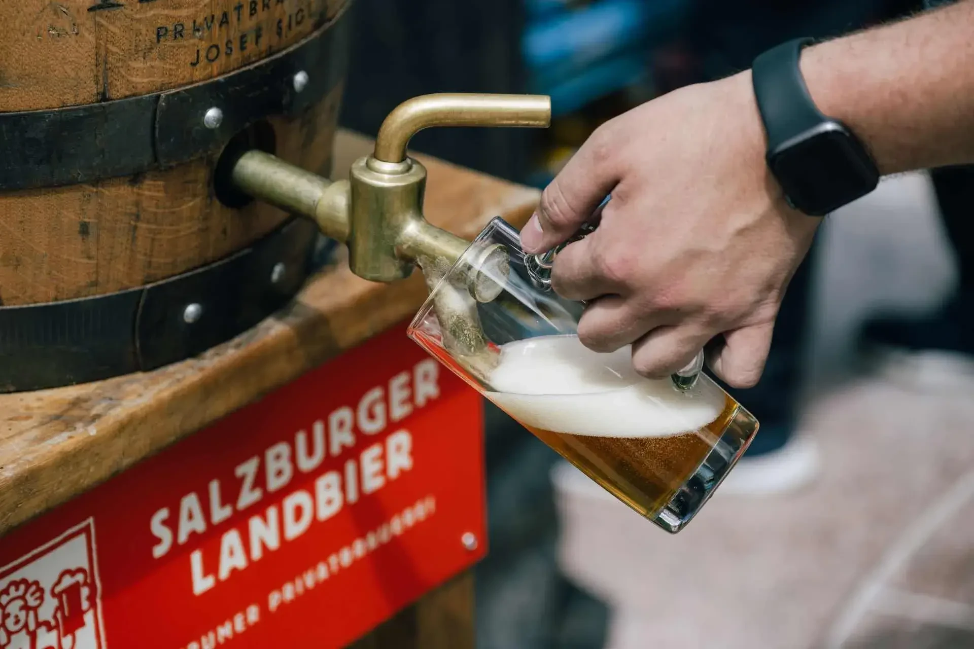 SL Genussfest Altenmarkt Bieranstich Premiere Salzburger Landbier von Trumer