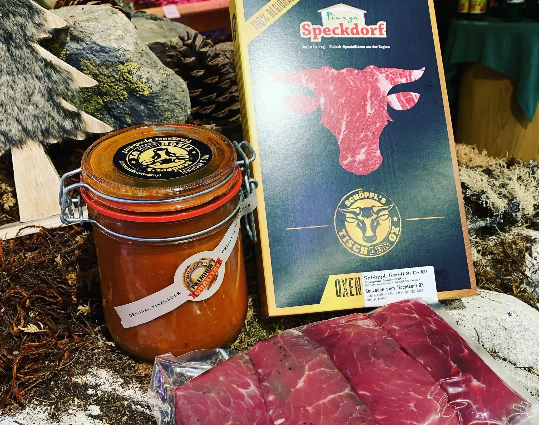 Produkte das Pinzga Speckdorf