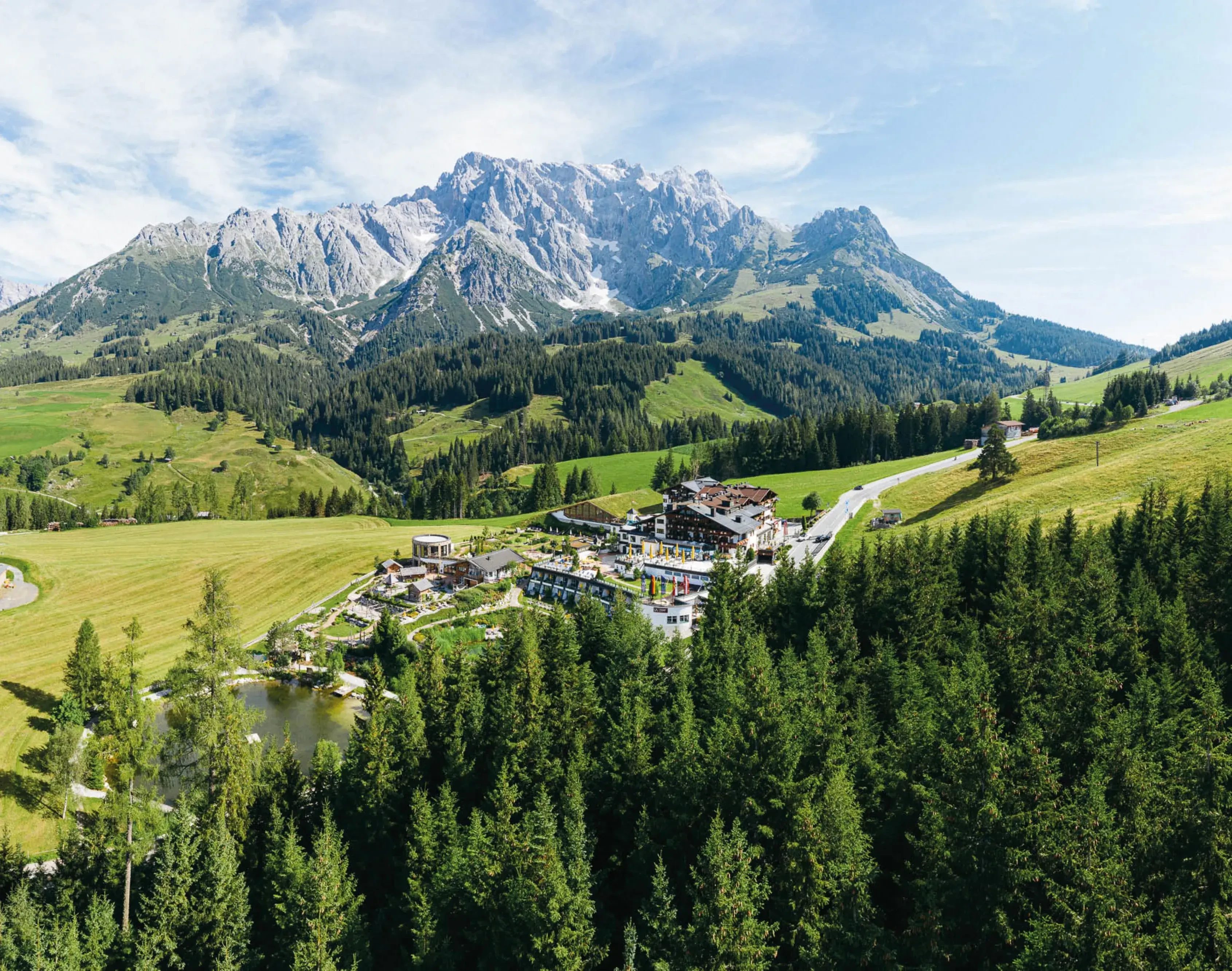 Übergossene Alm Resort  geniale Lage am Hochkönig Traumausblicke 