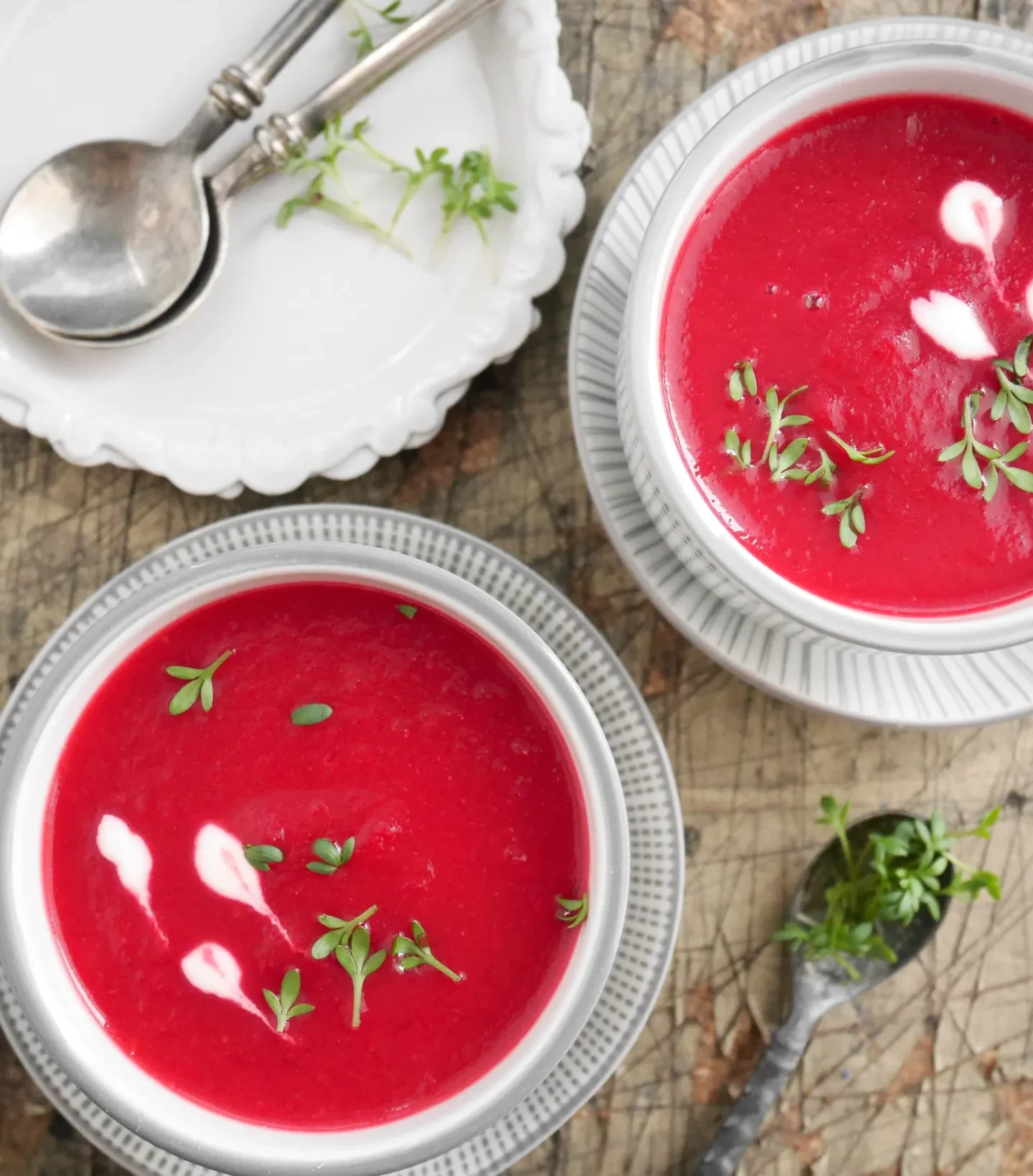 Rote Rüben Suppe zur Fastenzeit