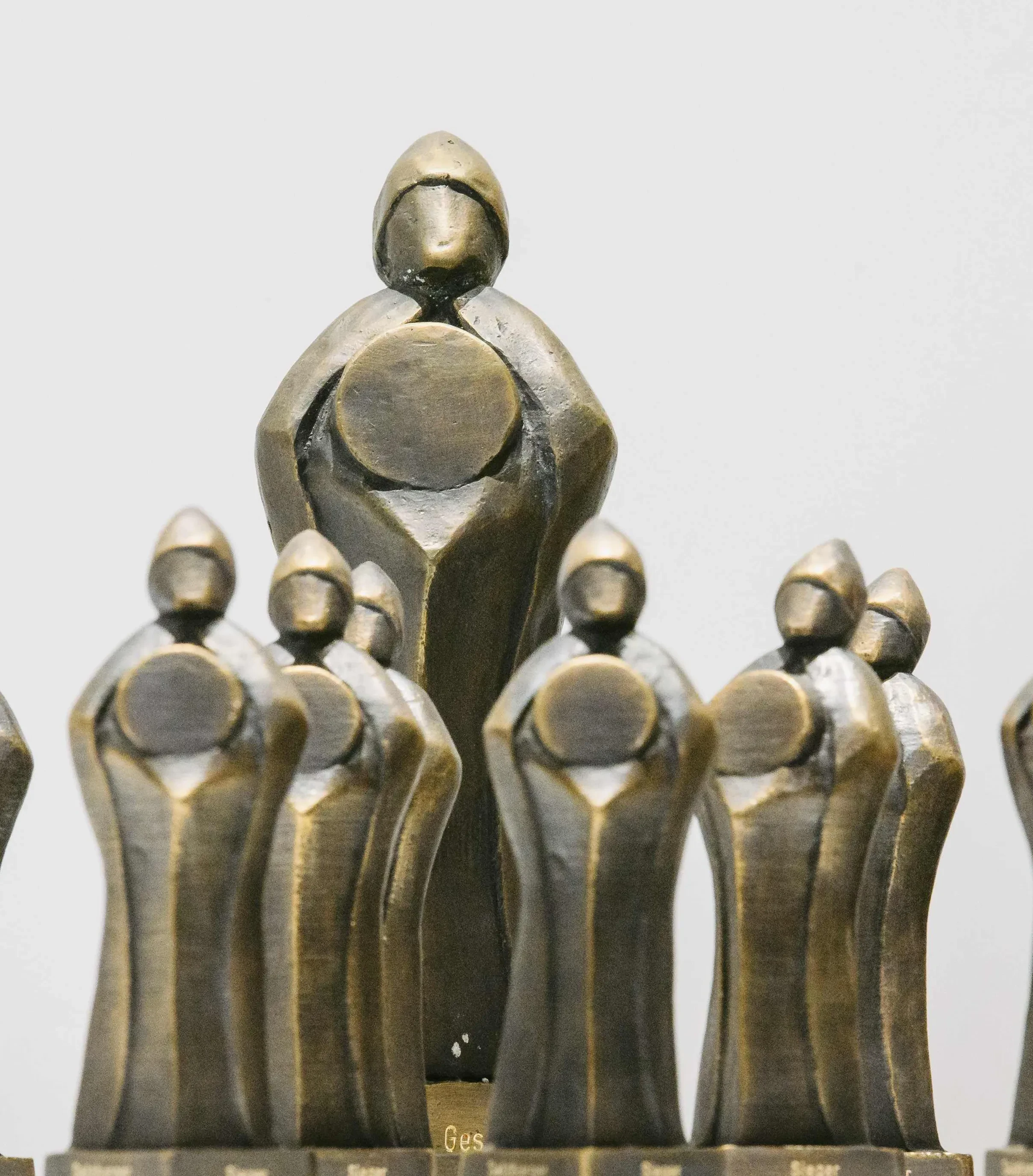 Salzburger Milchproduktepraemierung Sujet Theodule Statuen