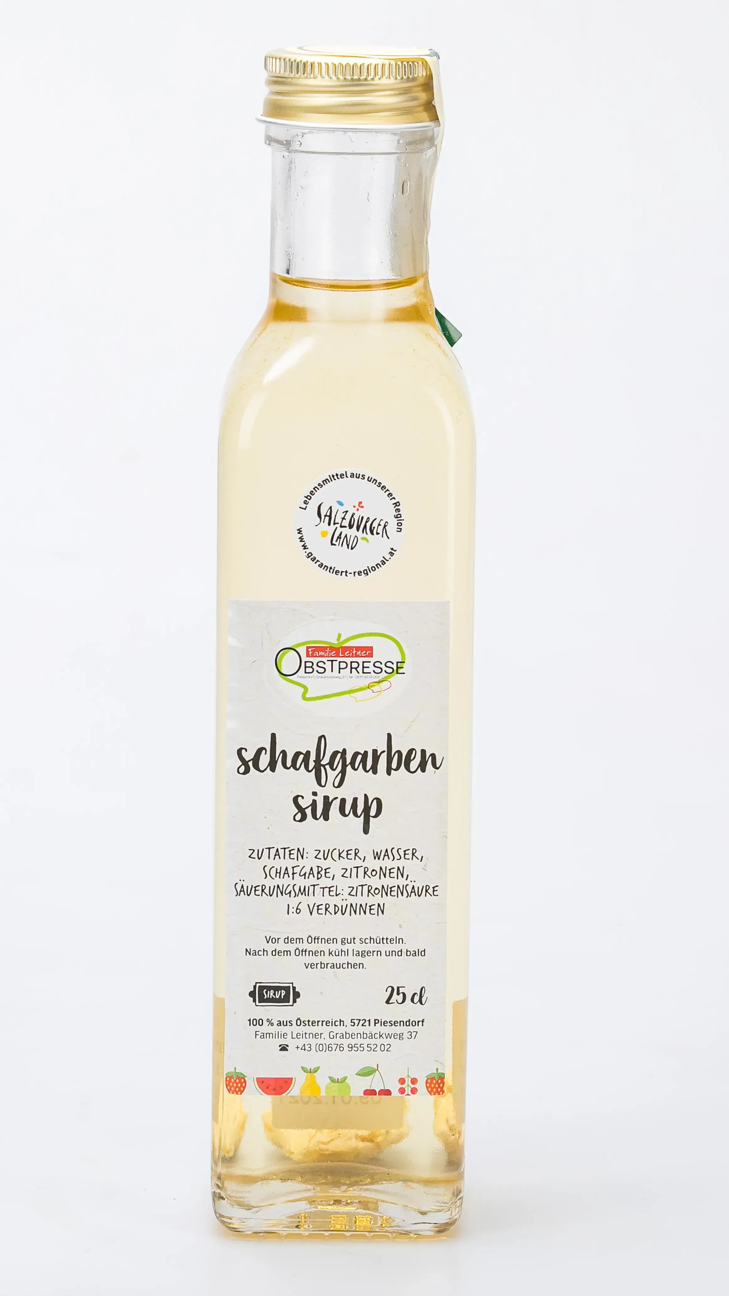 Schafgabensirup von Obstpresse Leitner in Piesendorf