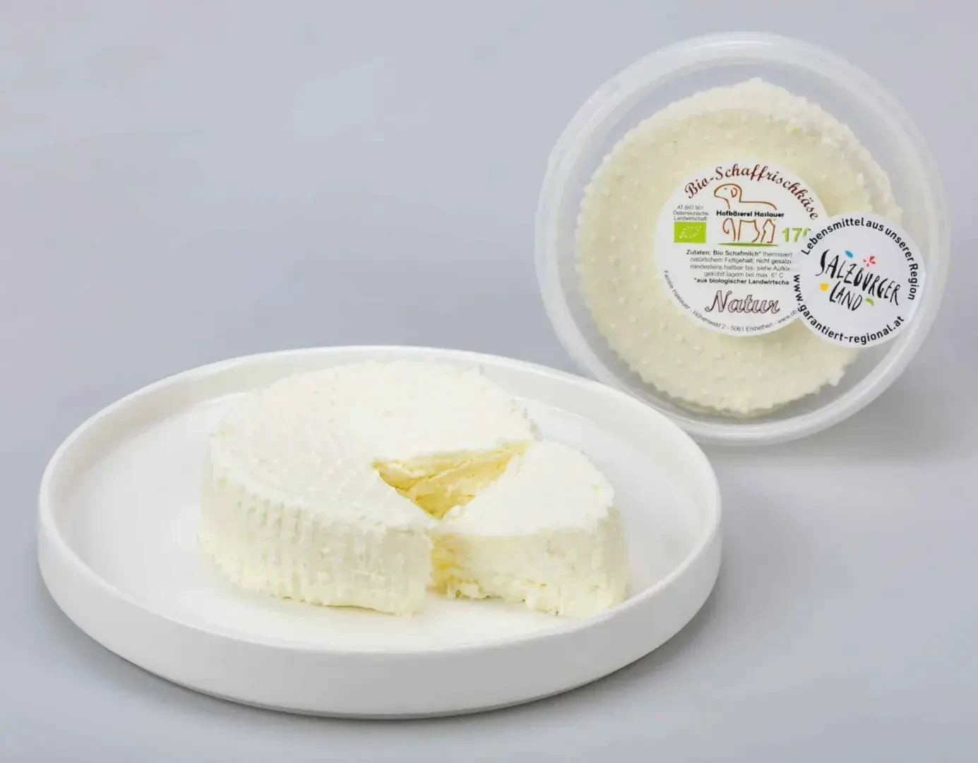 Bio-Schaffrischkäse natur von Hofkäserei Haslauer - Oberhöhenwald in Elsbethen
