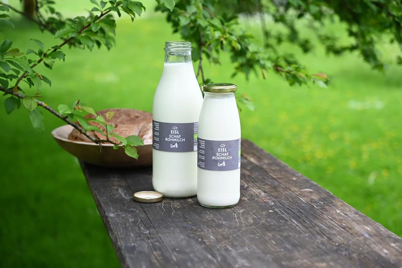 EISL Schafrohmilch  Bio von Eisl Bio-Schafmilch-Spezialitäten in Abersee