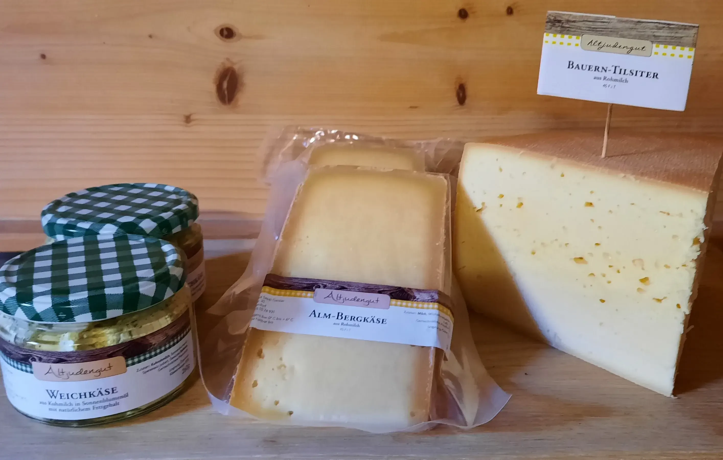 Bergkäse von Altjudengut in Piesendorf