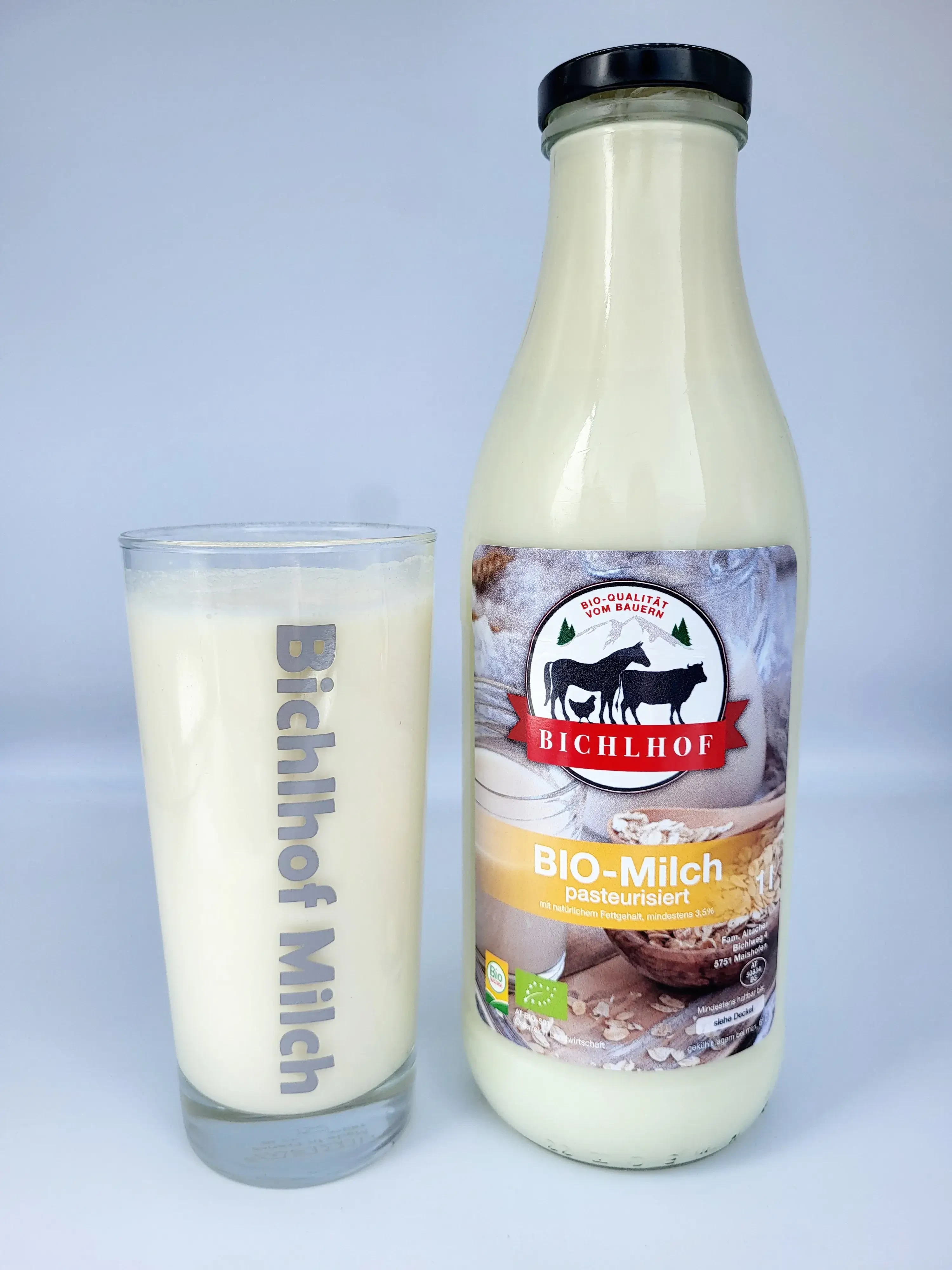 Vollmilch pasteurisiert von Bichlhof in Maishofen