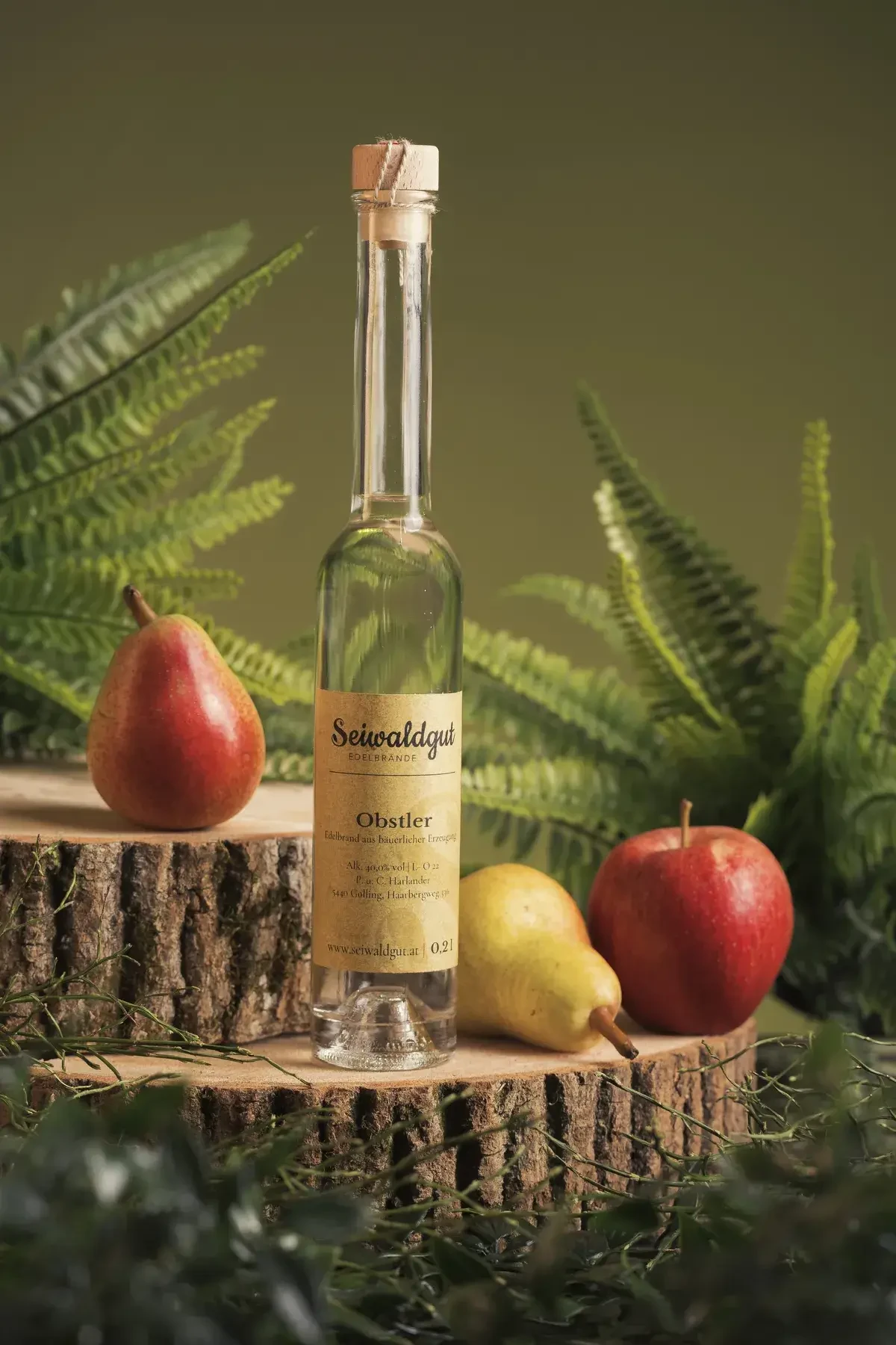 Edelbrand Obstler von Seiwaldgut in Golling