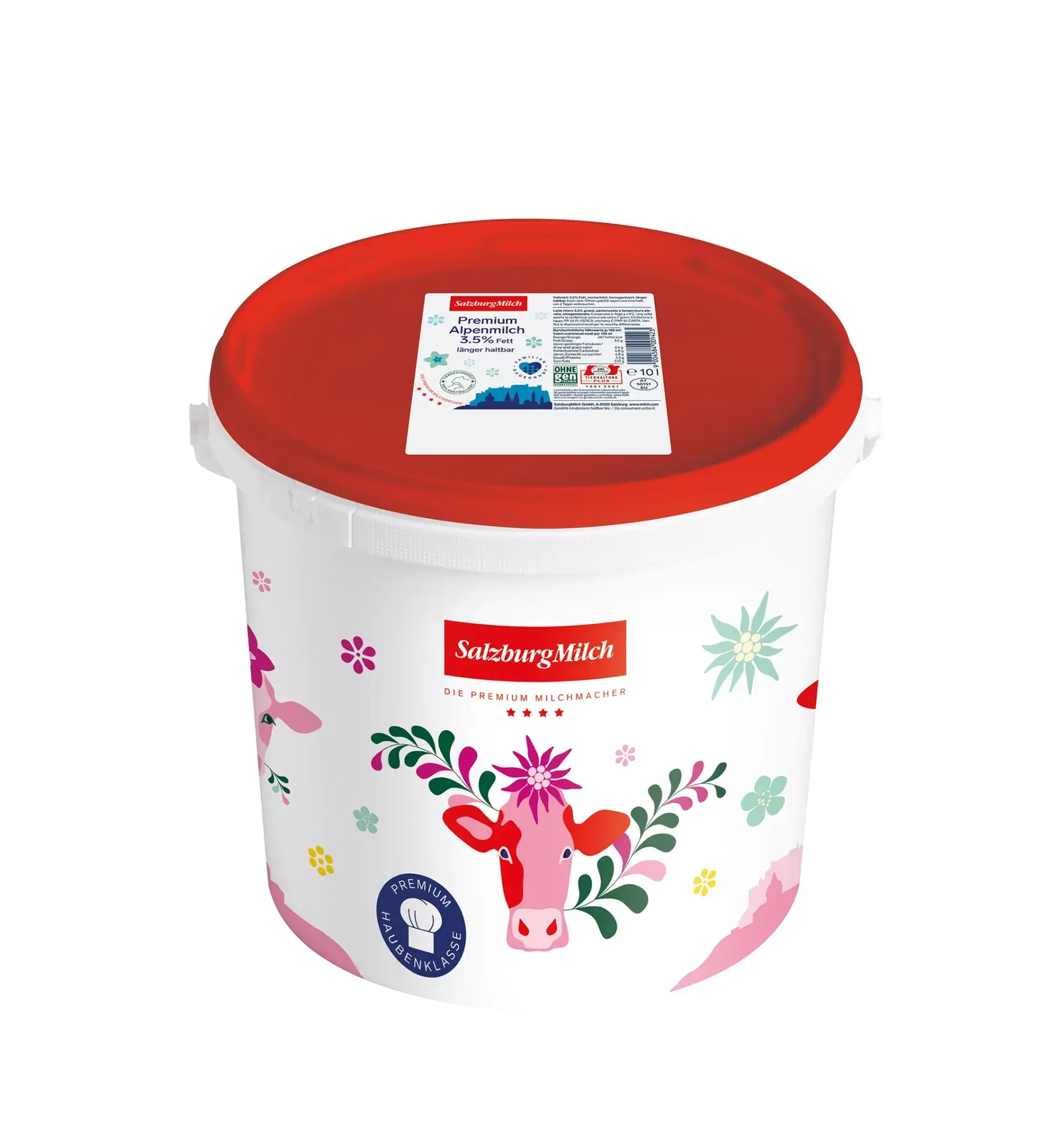 Premium Alpenmilch 3,5% ESL 10L von SalzburgMilch  in Salzburg