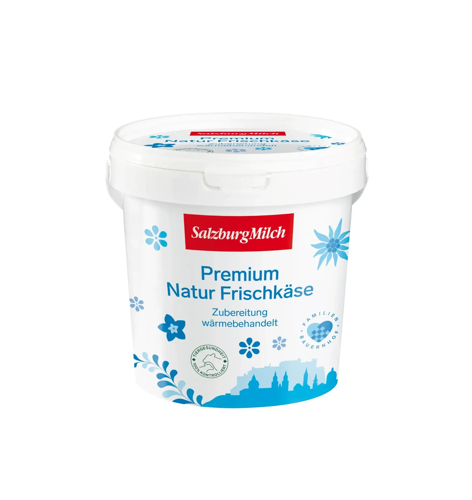 Premium Frischkäse 60% Natur 1kg von SalzburgMilch  in Salzburg