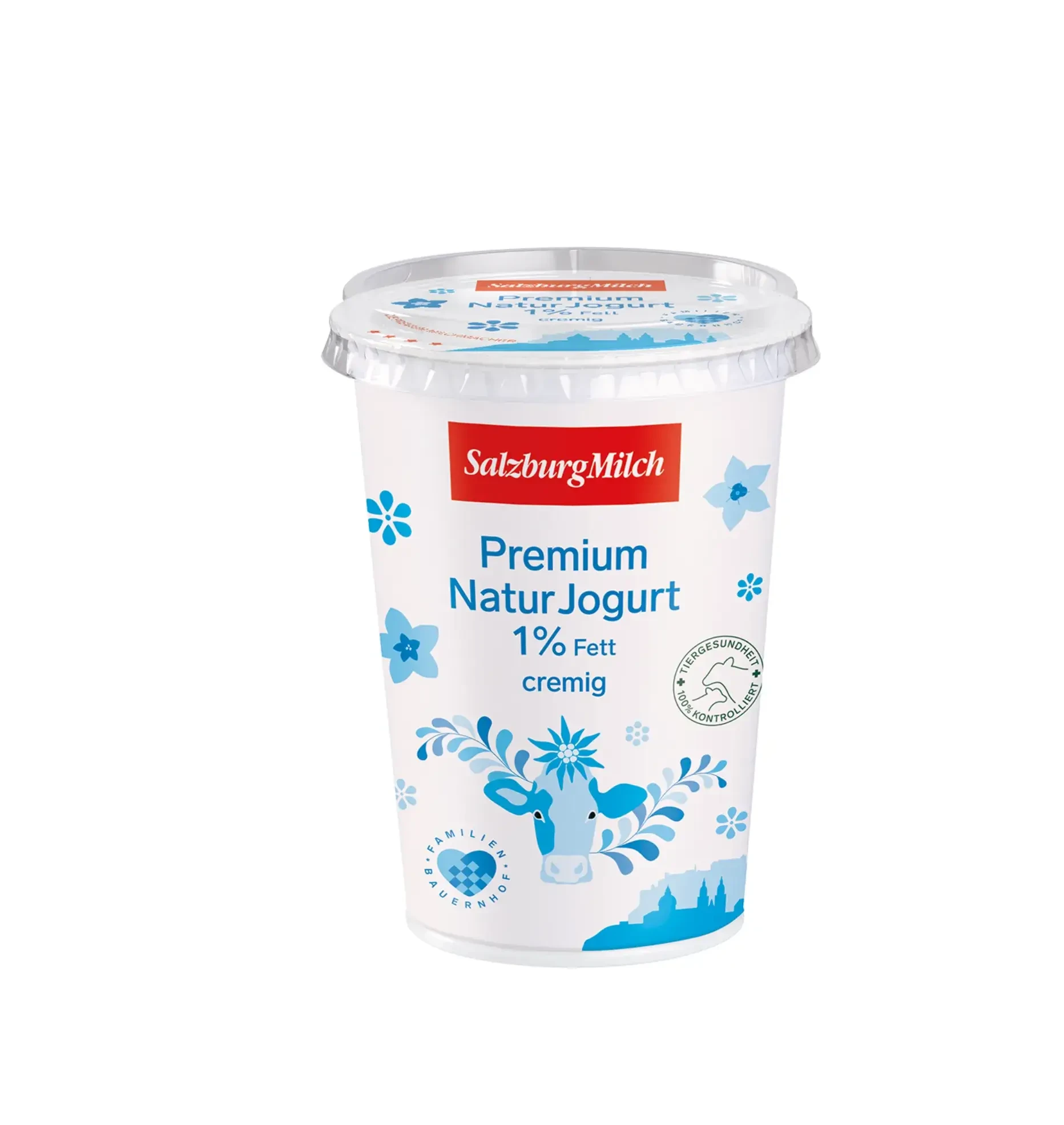 Premium Naturjoghurt 1% cremig 500 g von SalzburgMilch  in Salzburg