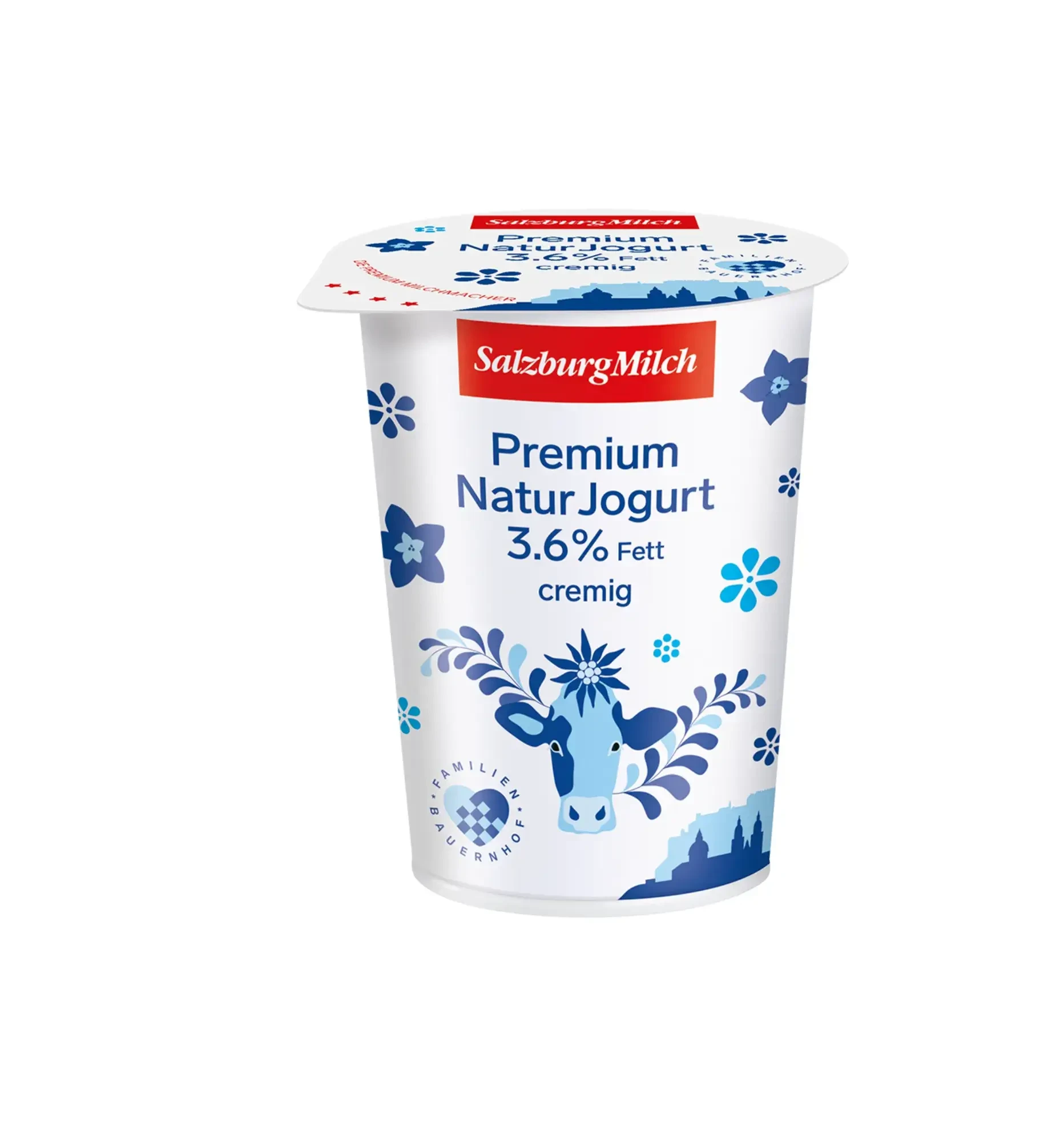 Premium Naturjoghurt 3,6% cremig 500g von SalzburgMilch  in Salzburg