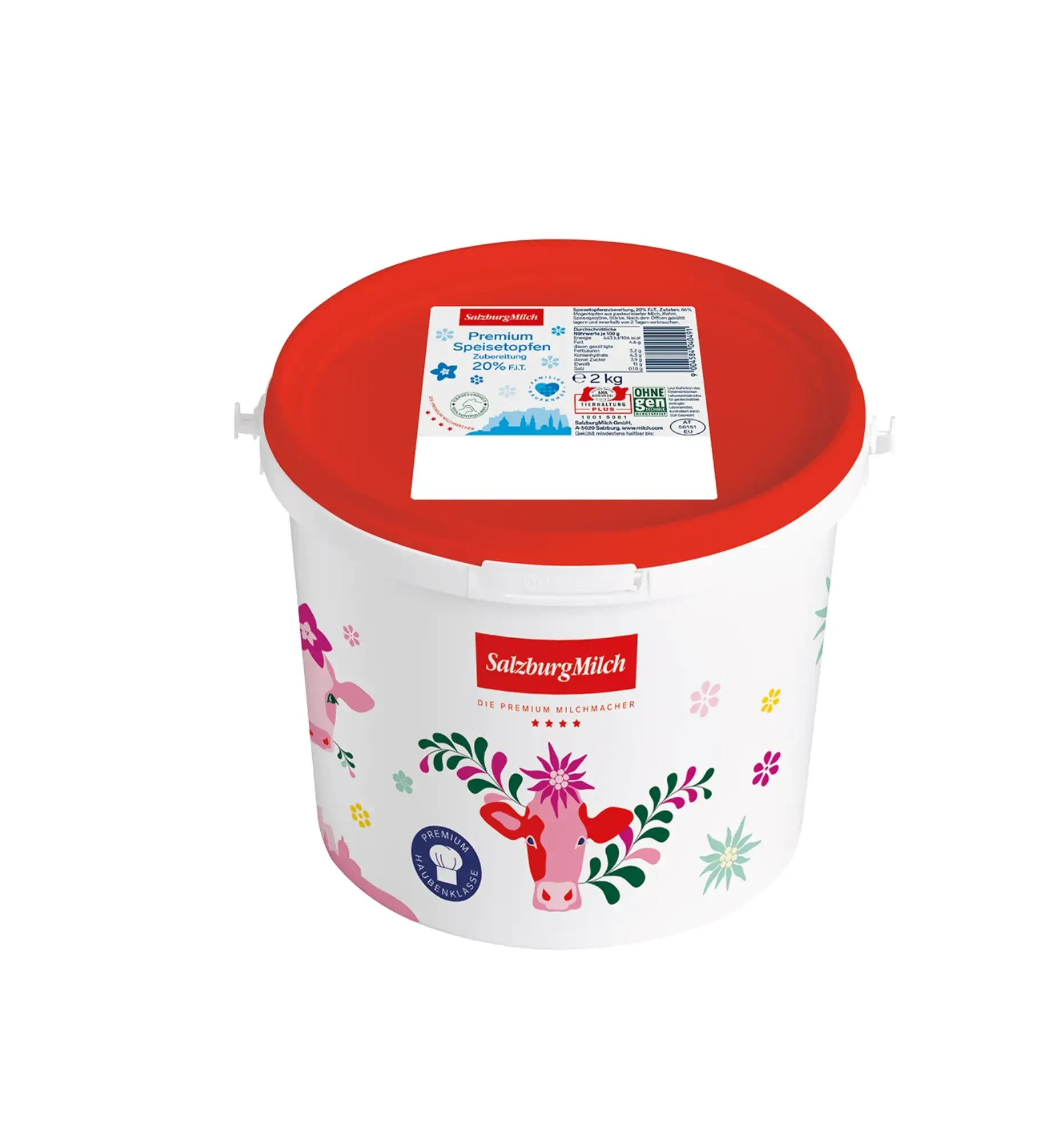Premium Topfen 20% 2kg von SalzburgMilch  in Salzburg