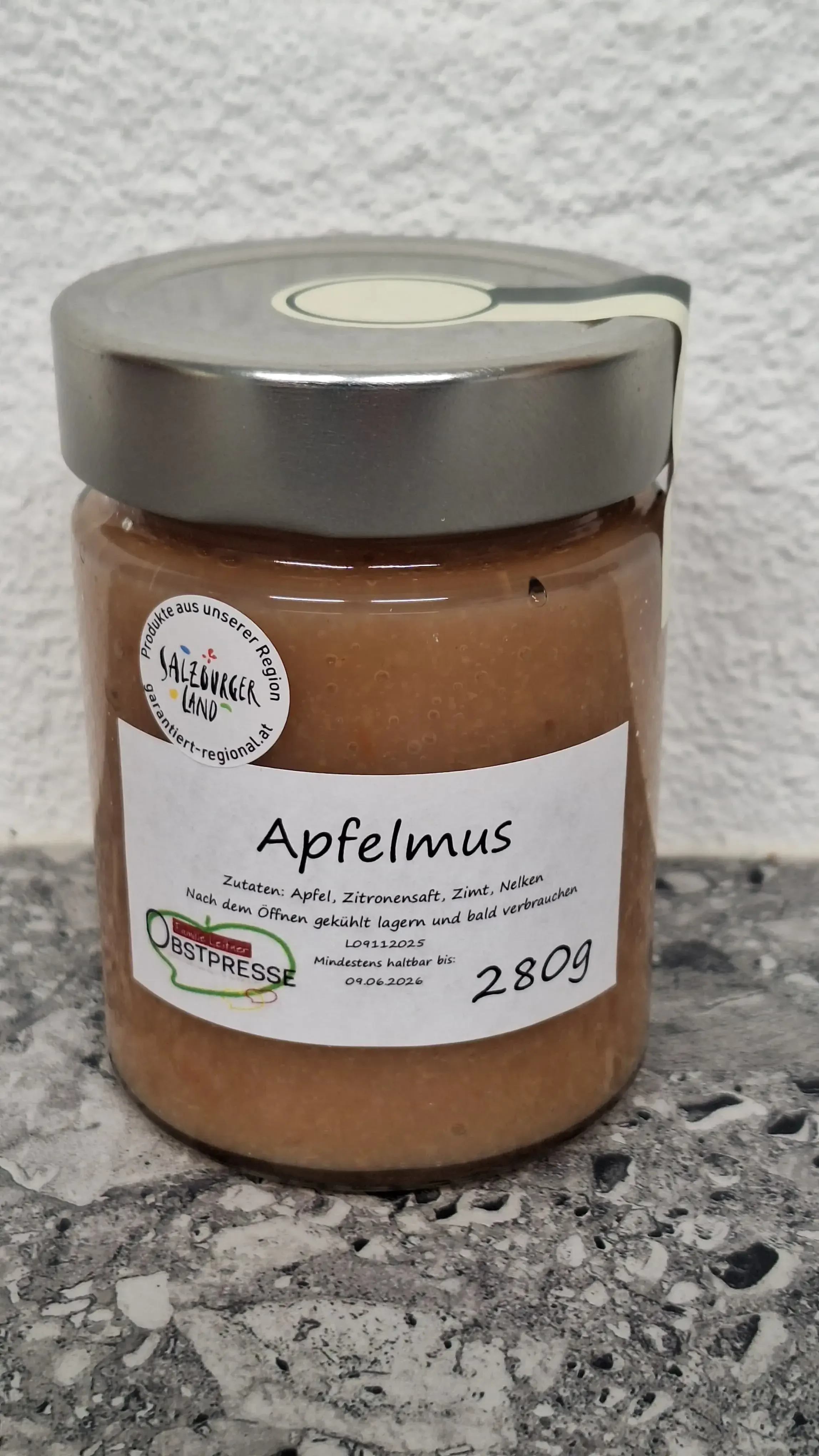 Apfelmus von Obstpresse Leitner in Piesendorf