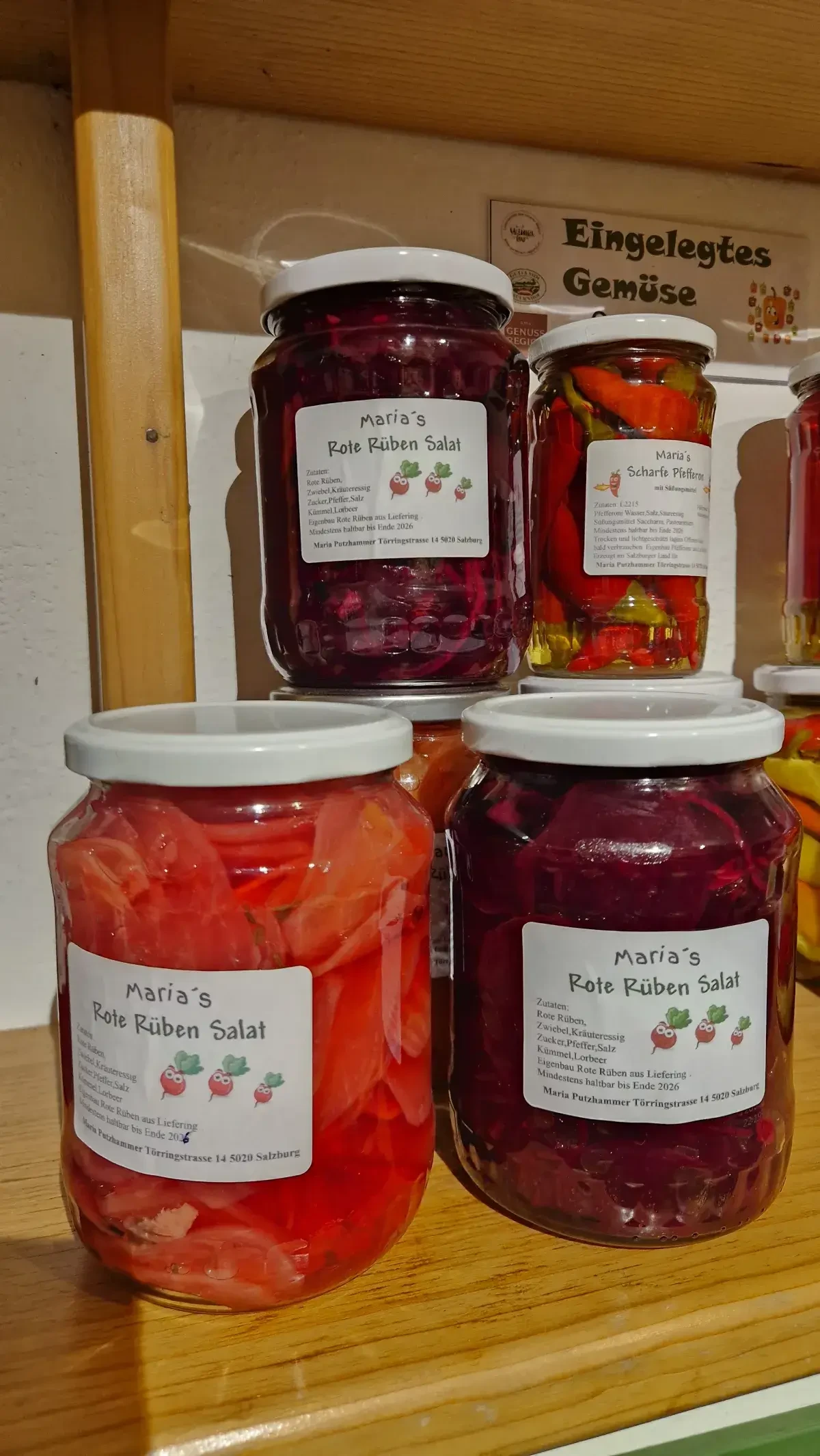 Eingelegtes Gemüse von Gabelmacher in Salzburg