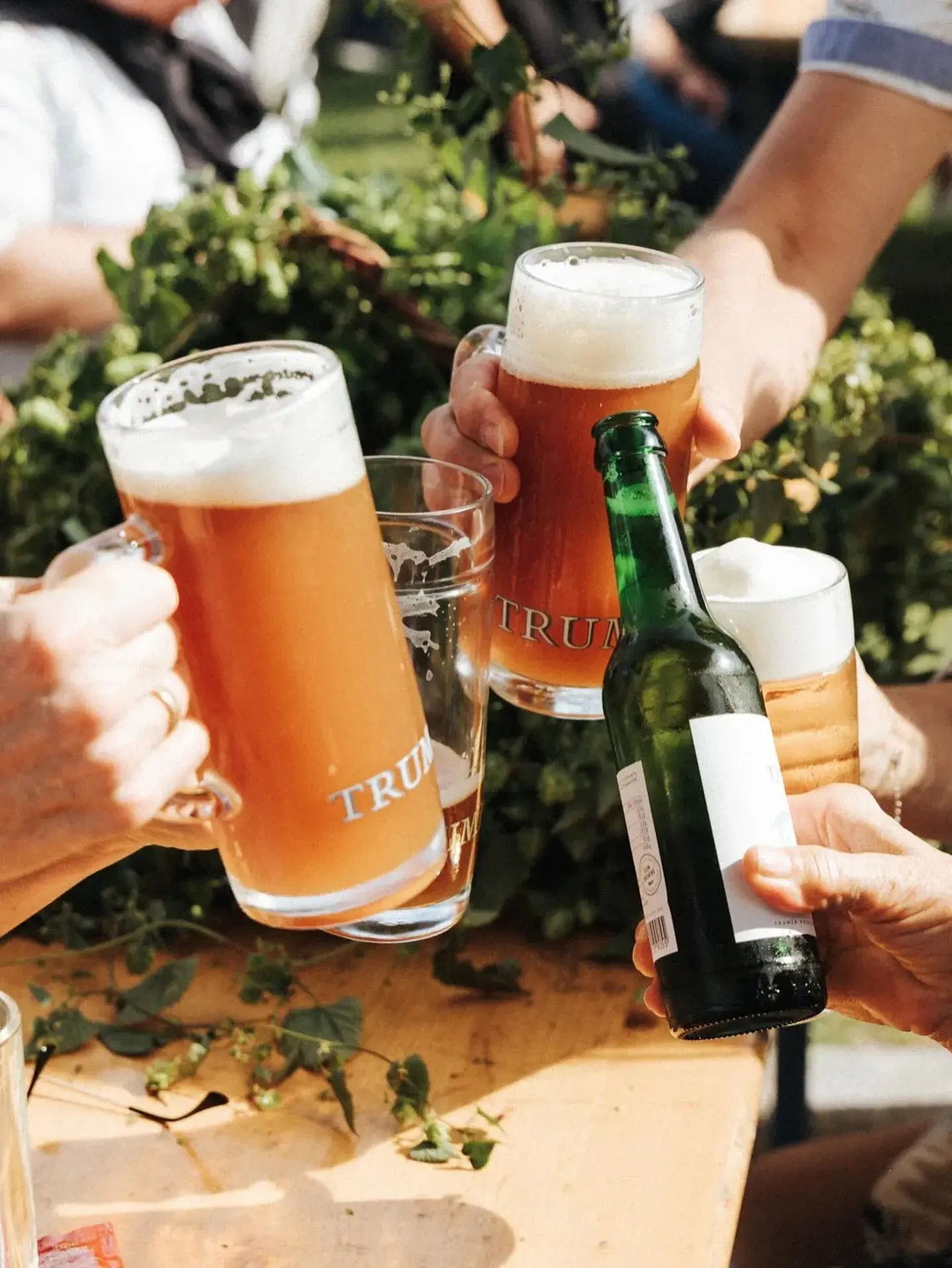 Salzburger Landbier von Trumer Privatbrauerei in Obertrum