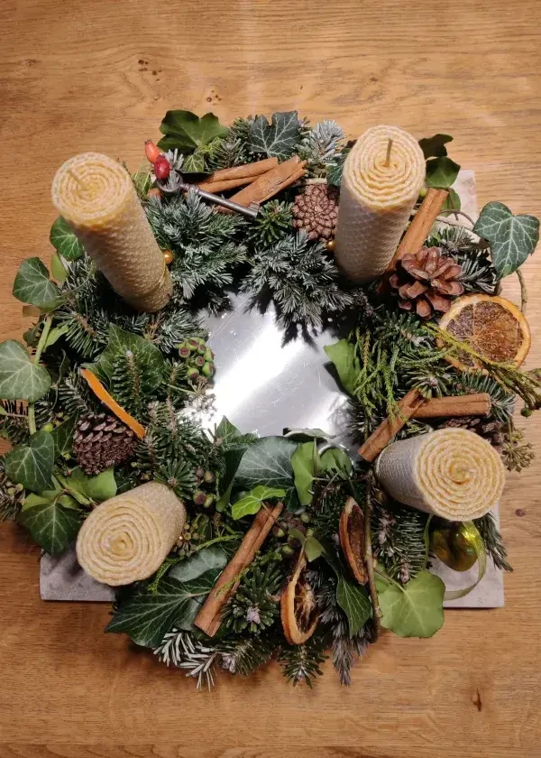 Woidwerk_Adventkranz